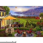 Vermont Christmas Company Wine Country Jigsaw Puzzle 1000 Piece  B07F16NR9M